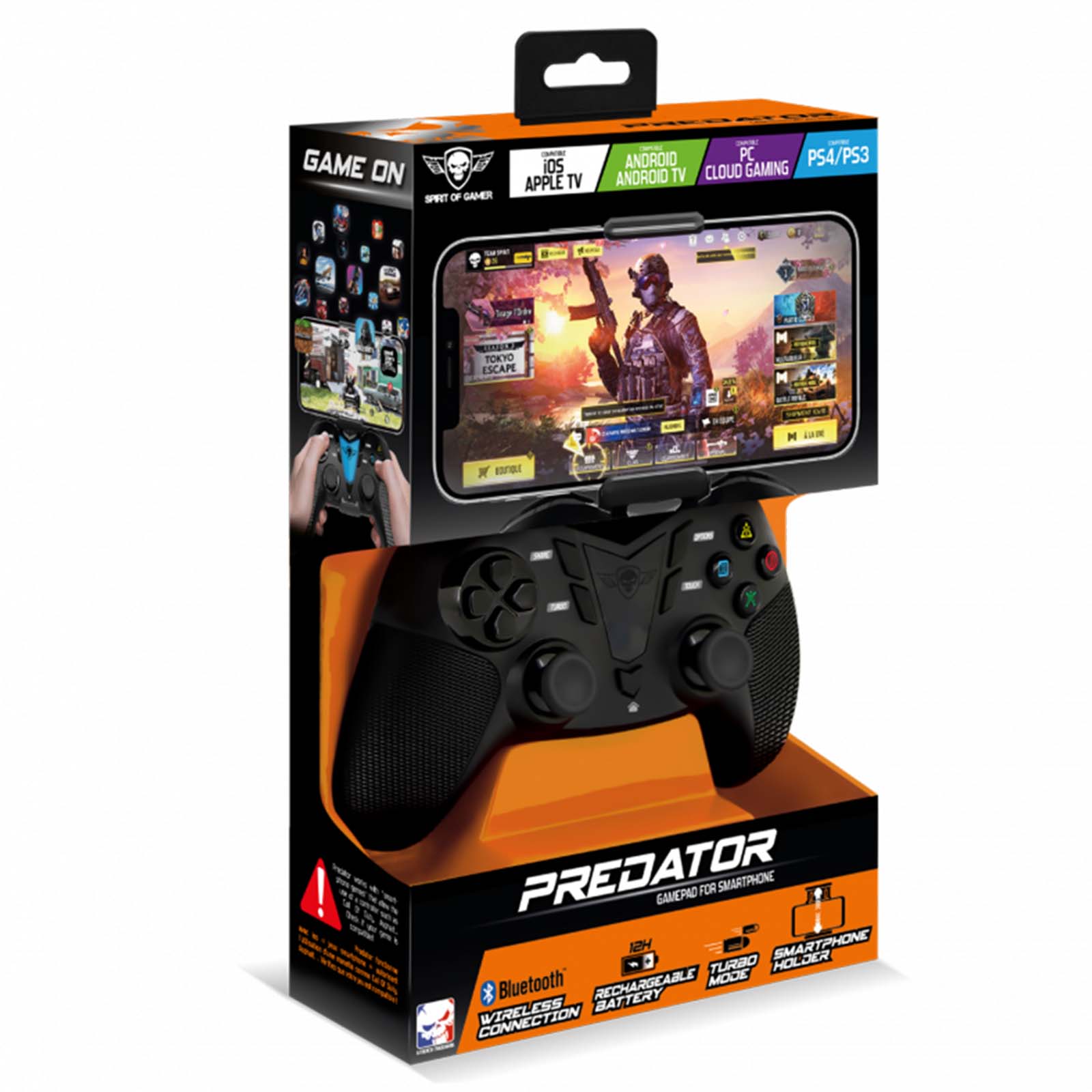 Manette de Jeu PREDATOR BLUETOOTH® - Librairie Oxford City