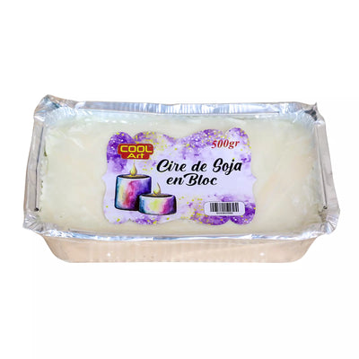 Cire de soja en bloc 500g - Librairie Oxford City