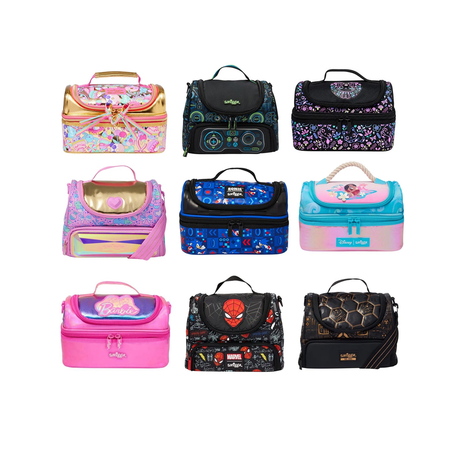 Smiggle - Porte-Goûter Isotherme 2 Compartiments