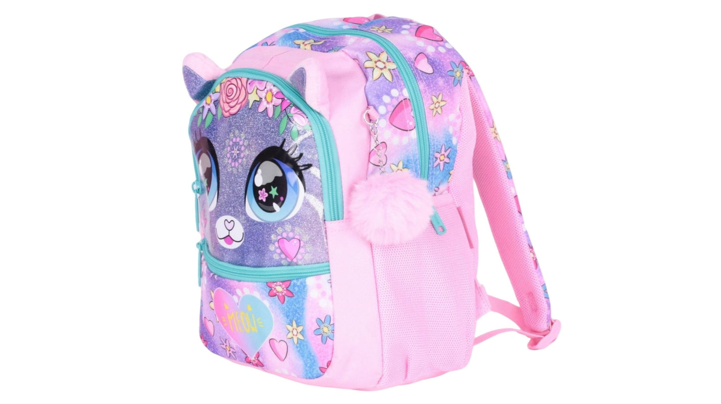 JasmineStar - Cartable Chat Rose/Violet — Primaire Fille - Librairie Oxford City
