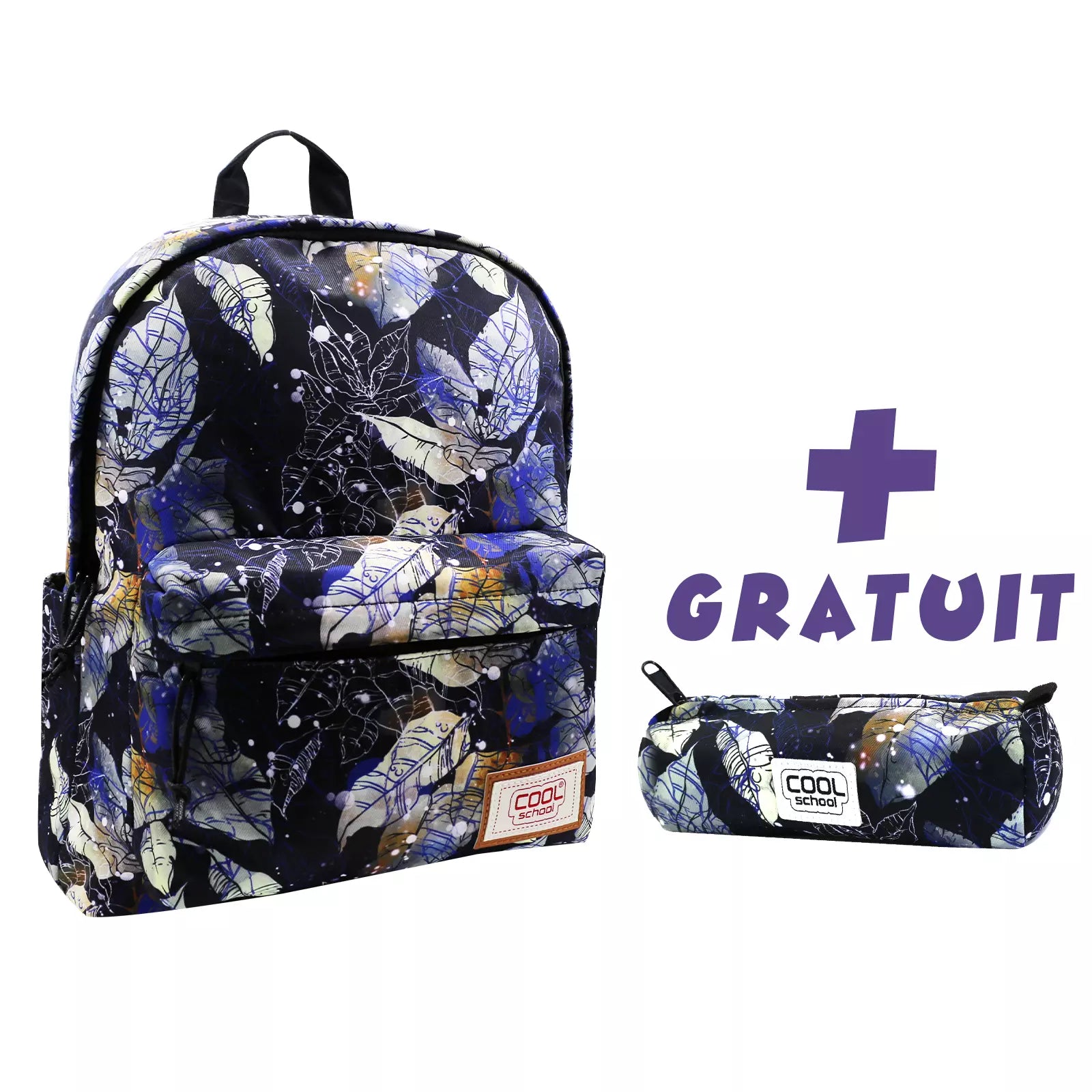 🎒 Sac à dos Urban Cool School + Trousse Offerte – Élégant, Confortable et Pratique - Librairie Oxford City