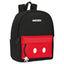 Sac à dos Mickey Mouse noir et rouge pour enfant primaire