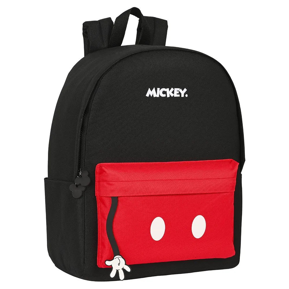 Sac à dos Mickey Mouse noir et rouge pour enfant primaire