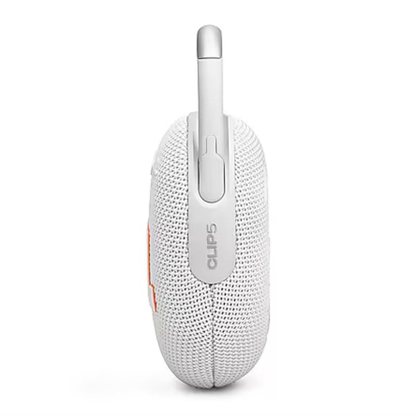 Haut Parleur Sans Fil JBL Clip 5 Étanche - Blanc - Librairie Oxford City