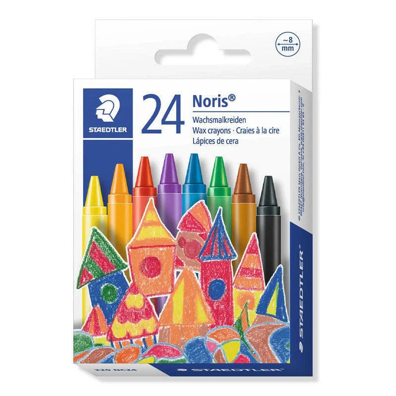 Craies à la Cire Staedtler Noris 24 Couleurs - Librairie Oxford City