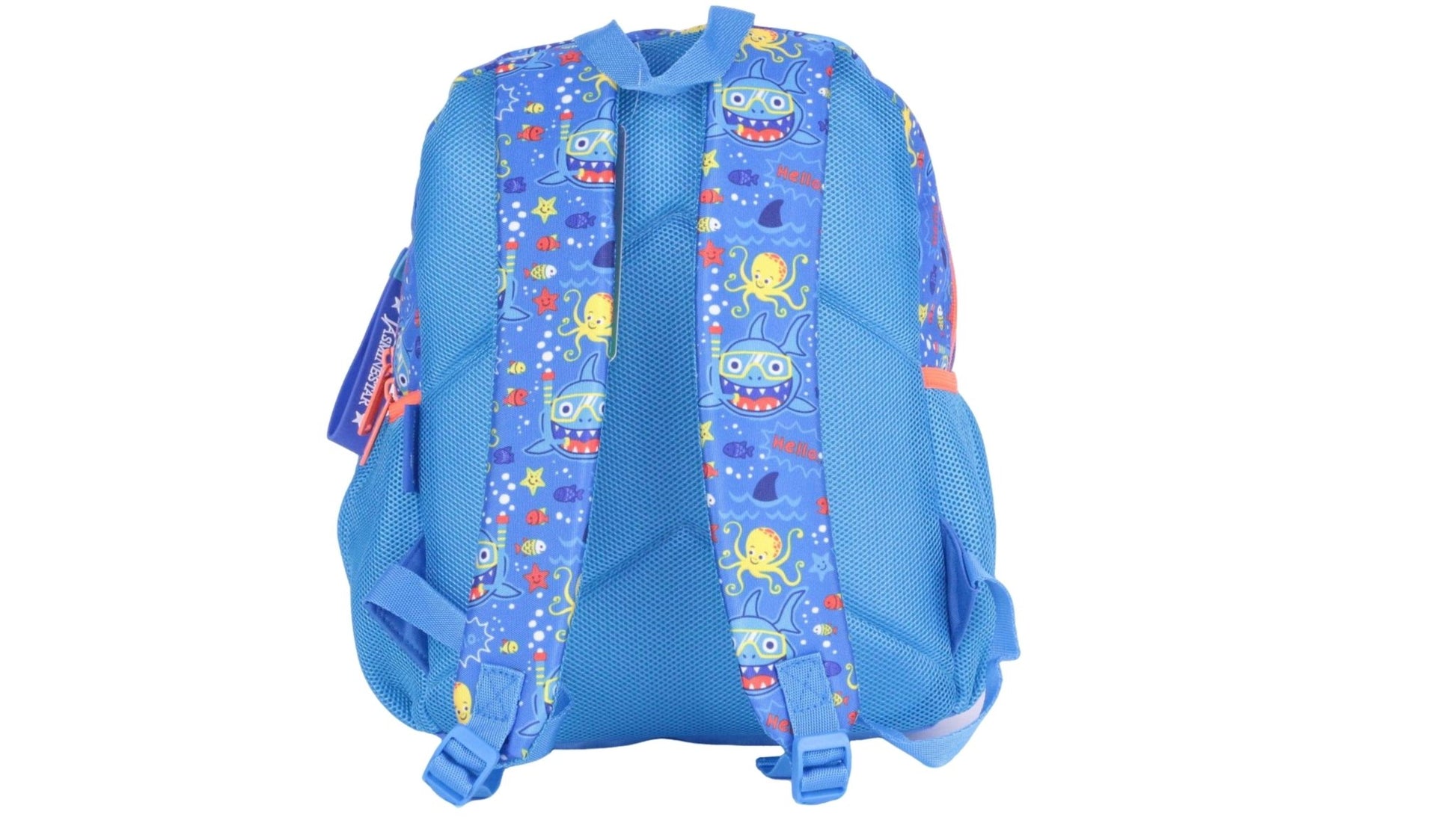 JasmineStar - Cartable Requin 3D Enfant Bleu & Orange - Librairie Oxford City