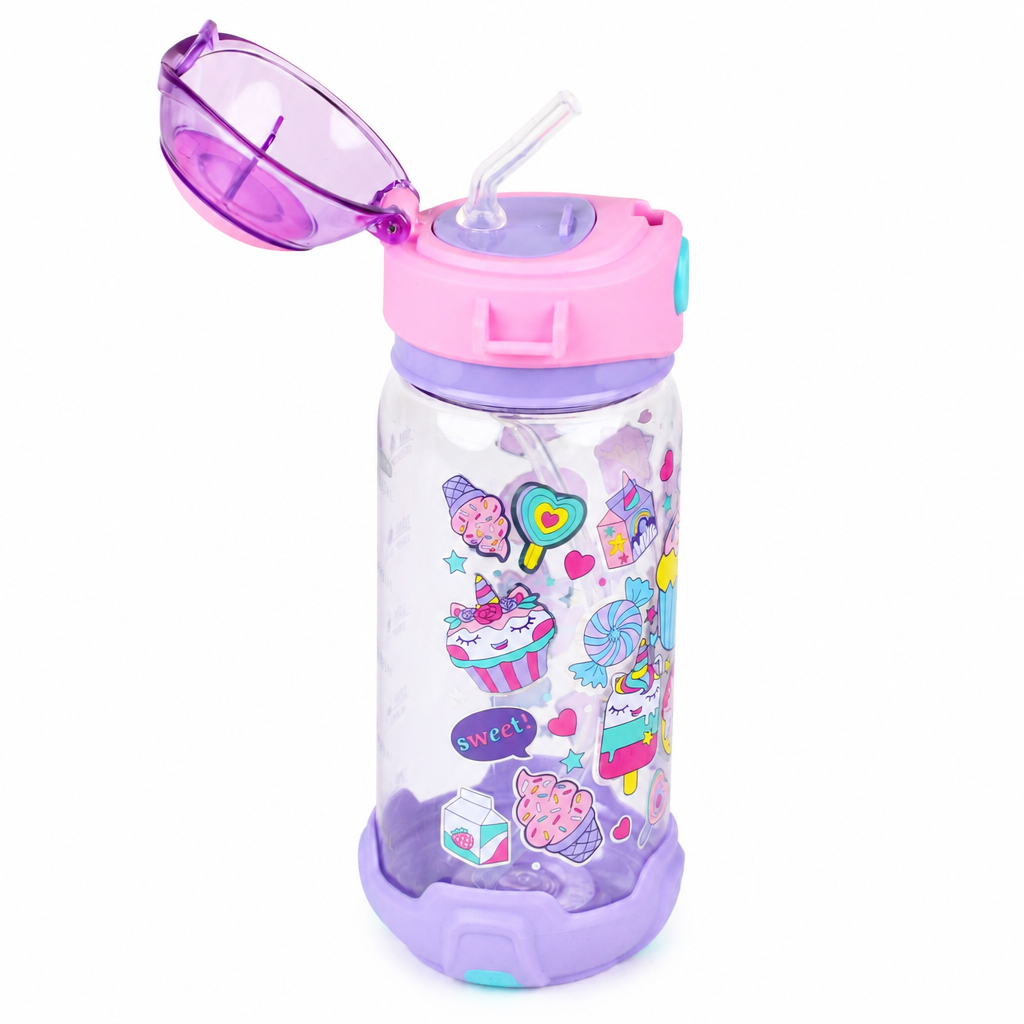 Vest - Gourde Enfant Motif Espace avec Sangle