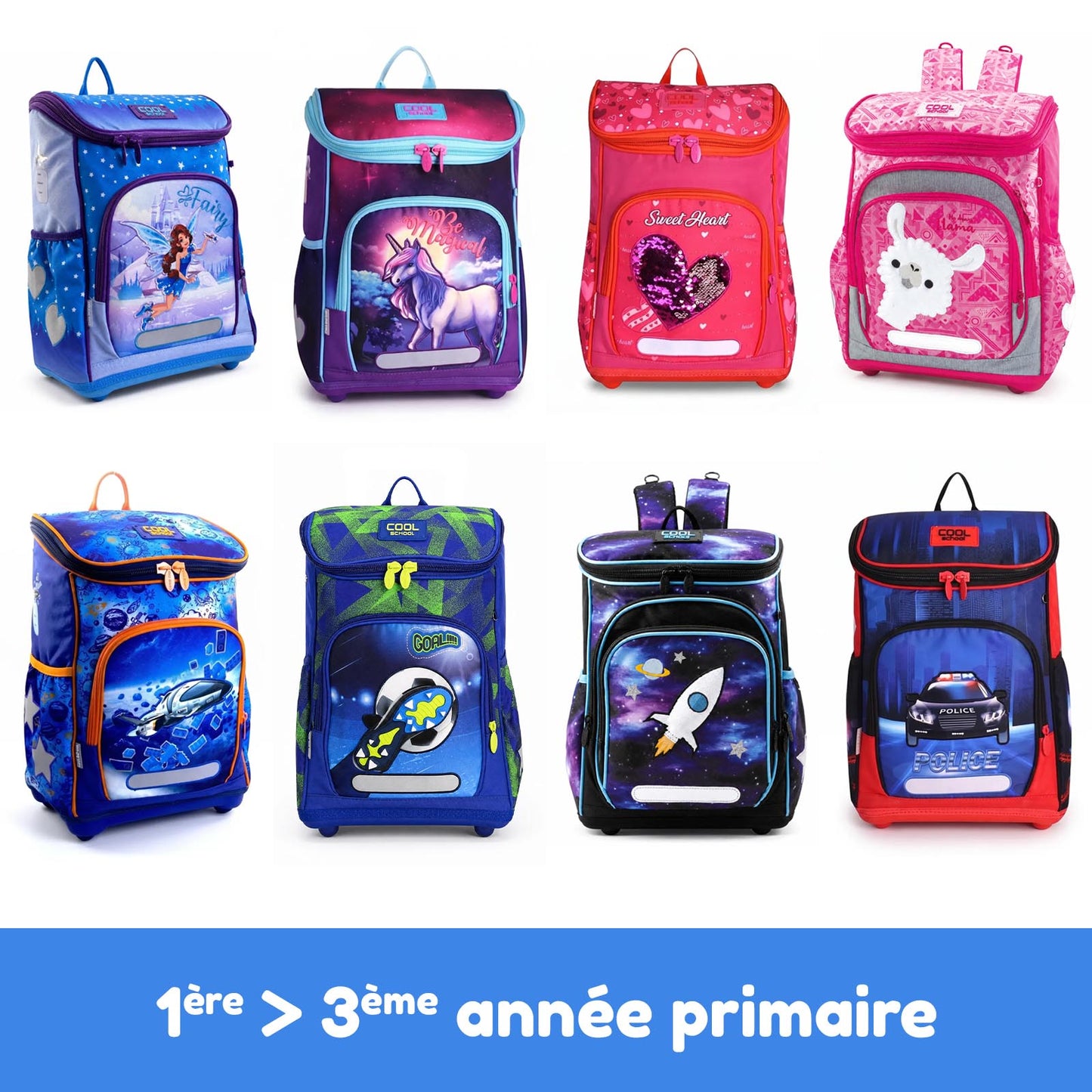 Sac À Dos Ergo Taille " M " - Cool School