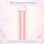 Pack Gem Stickers Strass Coquillage – 6 Planches + Colle + Pincette - Librairie Oxford City