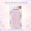 Face Gems Strass VIOLET – Lot de 5 Planches - Librairie Oxford City