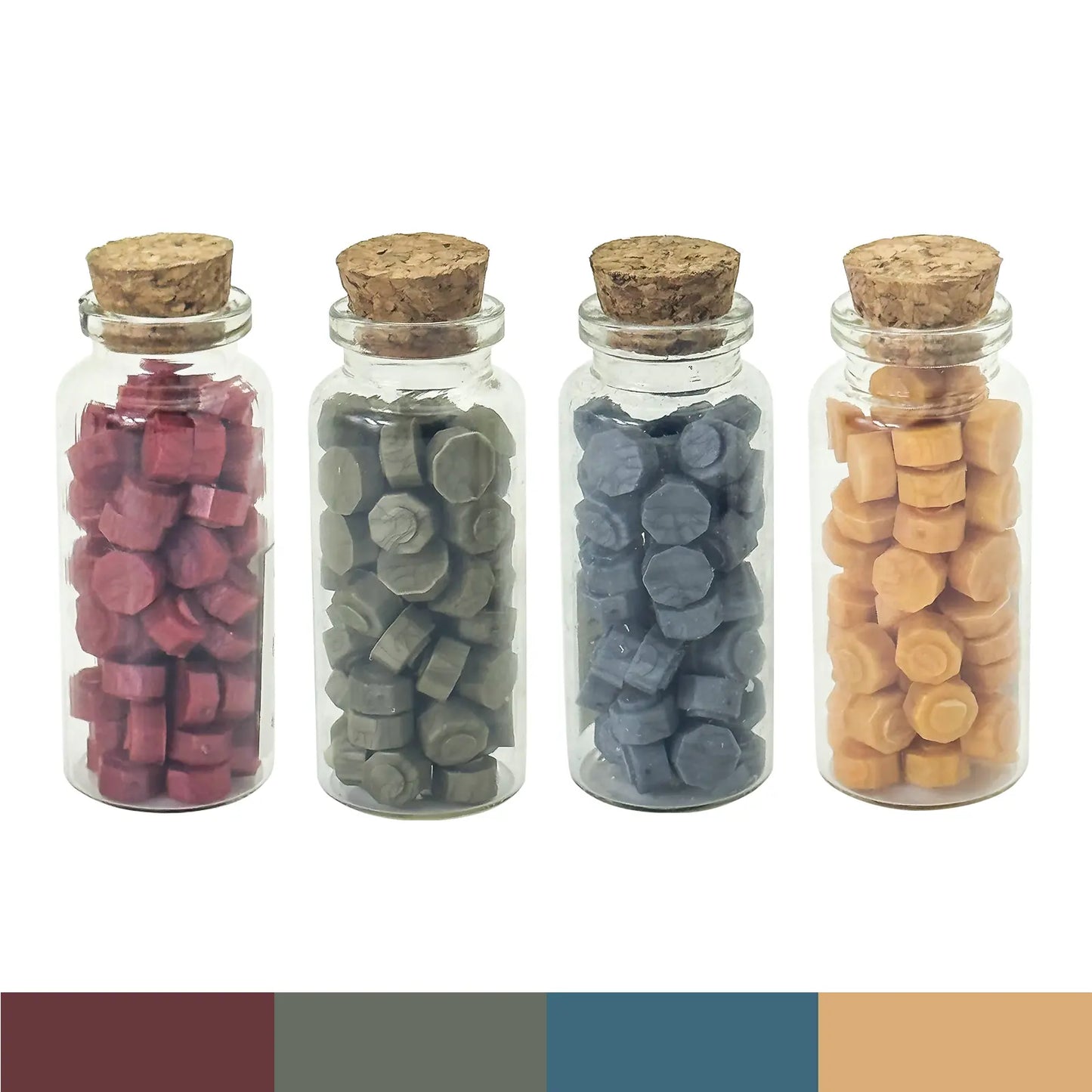 Perles de Cire à Cacheter – Flacon en Verre 7 cm 🔥 - Librairie Oxford City