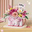 Bouquet Papillon en Briques – Romance Gift Box (Modèle au choix : Rose / Bleu / Violet / Fuchsia) - Librairie Oxford City