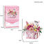 Bouquet Papillon en Briques – Romance Gift Box (Modèle au choix : Rose / Bleu / Violet / Fuchsia) - Librairie Oxford City