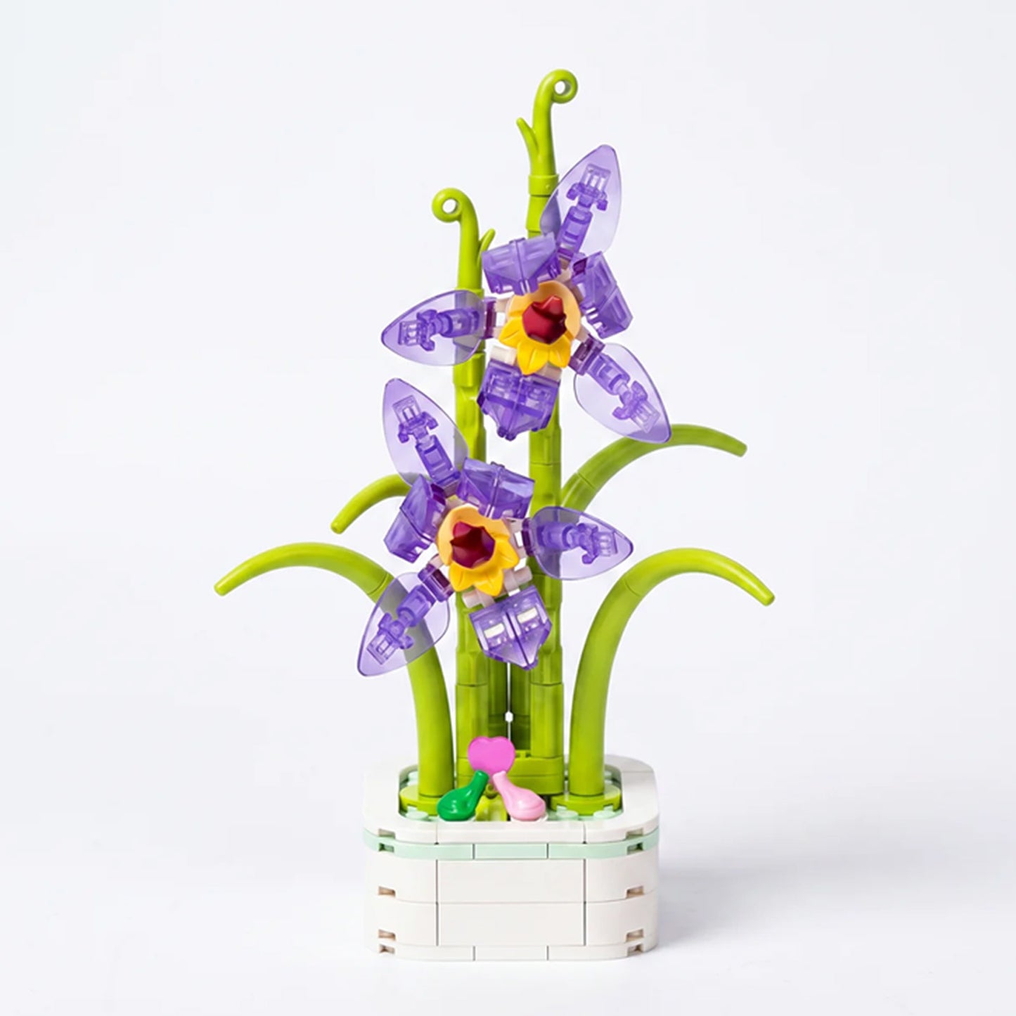 Fleur Cristal en Briques – Crystal Building Block Flower (Modèle au choix) - Librairie Oxford City