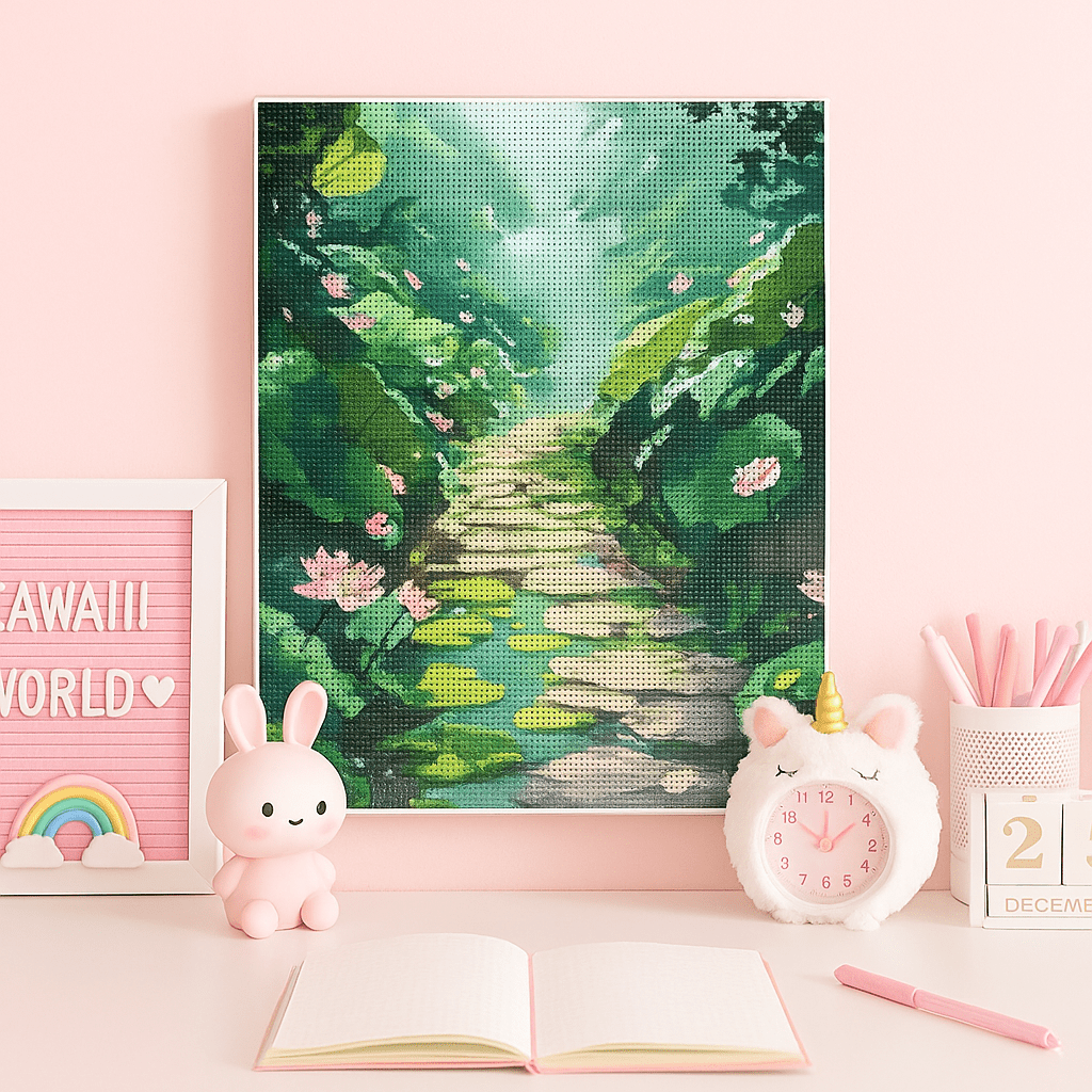 ✨🖼️ Diamond Painting Paysages de Rêve – Décors Nature & Mer 🌻🌅 - Librairie Oxford City
