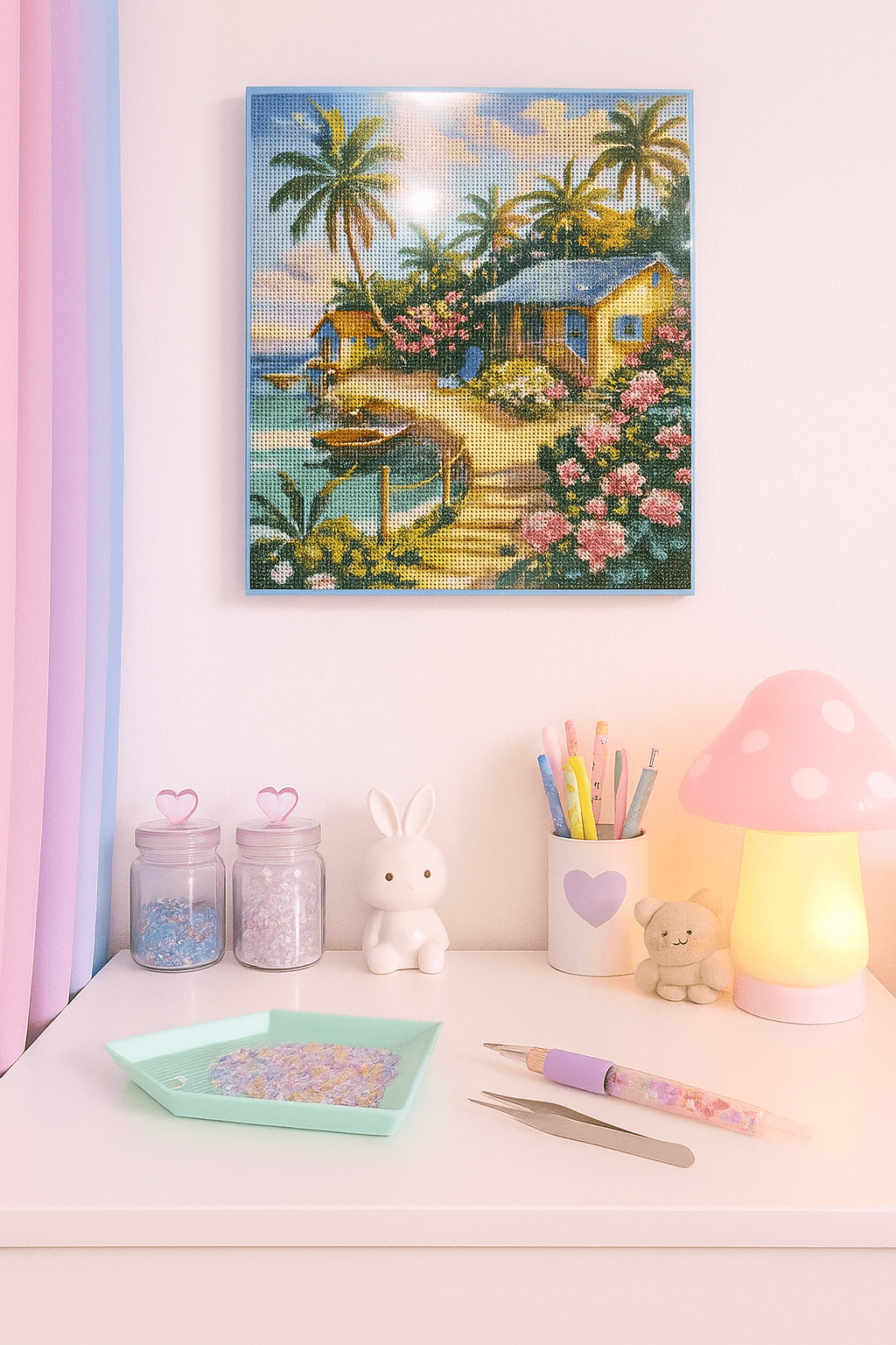 ✨🖼️ Diamond Painting Paysages de Rêve – Décors Nature & Mer 🌻🌅 - Librairie Oxford City