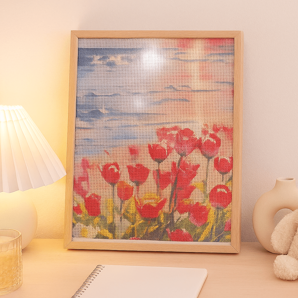 ✨🖼️ Diamond Painting Paysages de Rêve – Décors Nature & Mer 🌻🌅 - Librairie Oxford City