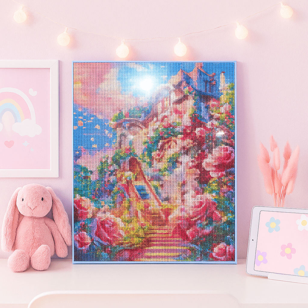 ✨🖼️ Diamond Painting Paysages de Rêve – Décors Nature & Mer 🌻🌅 - Librairie Oxford City