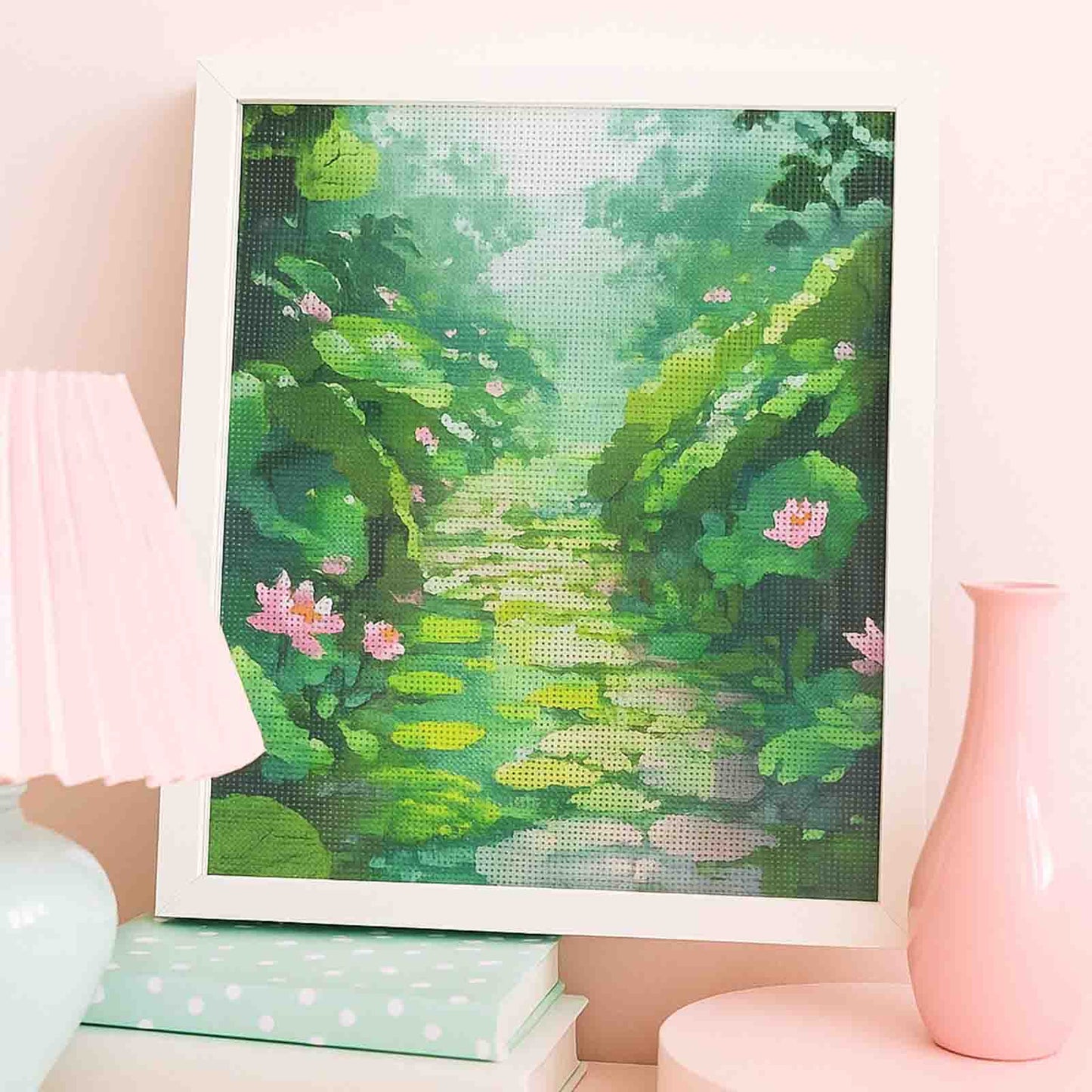 Tableau peinture En Diamant, Broderie Kit Complet 💎 - Librairie Oxford City