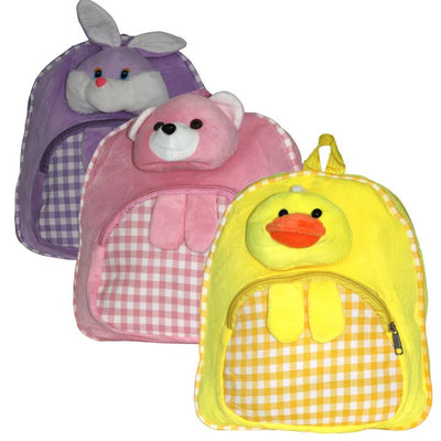 Sac à Dos Peluche – Vichy Douceur - Librairie Oxford City