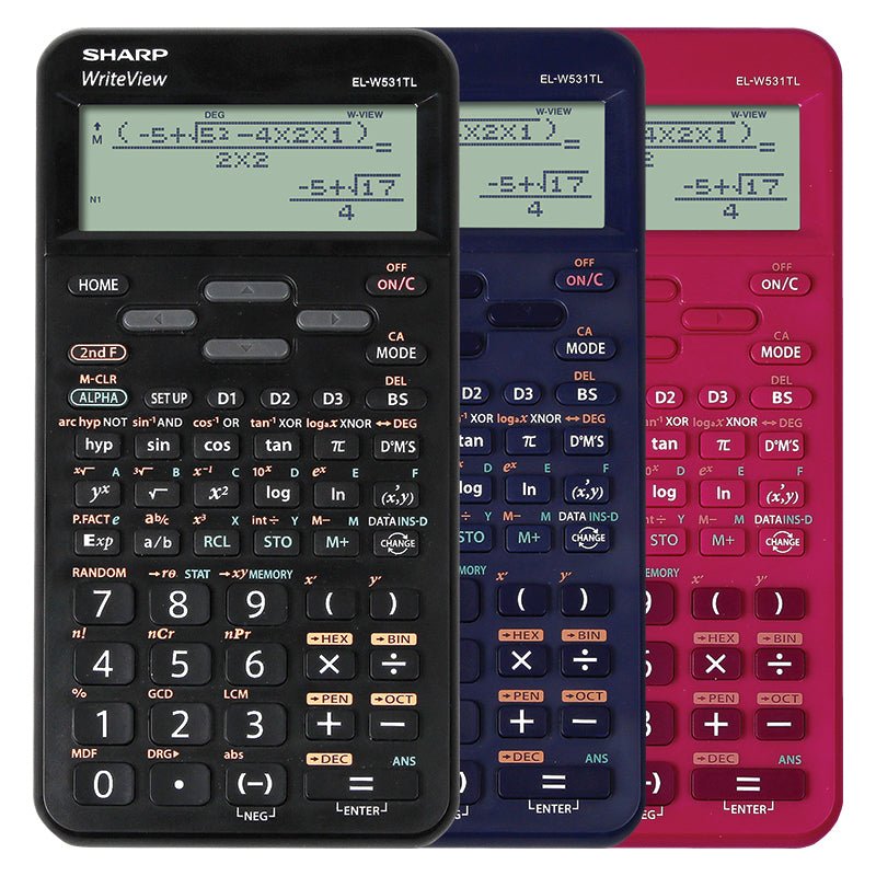 Calculatrice Scientifique Sharp EL - W531TH - Librairie Oxford City