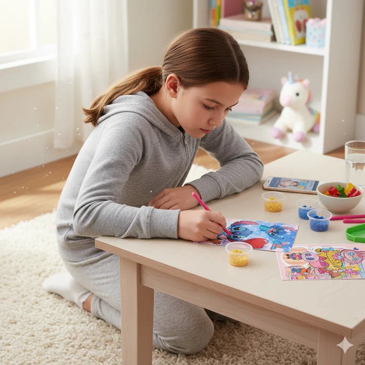 Diamond Painting Collection – Crée, Brille & Décore ✨ - Librairie Oxford City