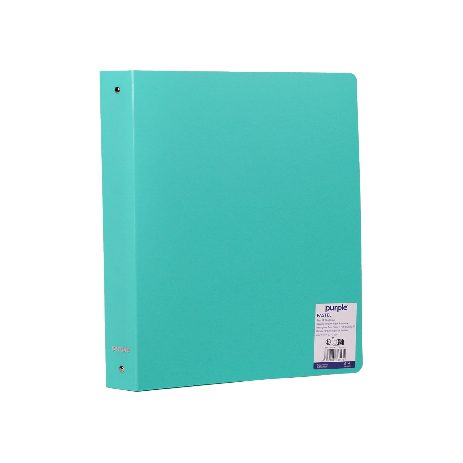 Classeur PP rigide Purple Pastel A4 30mm rose