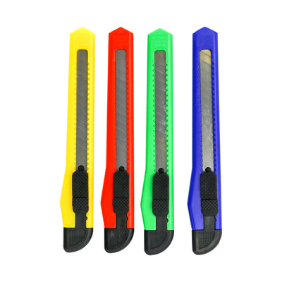 Cutter de Bureau Compact 13 cm – Lame Segmentée Rétractable - Librairie Oxford City