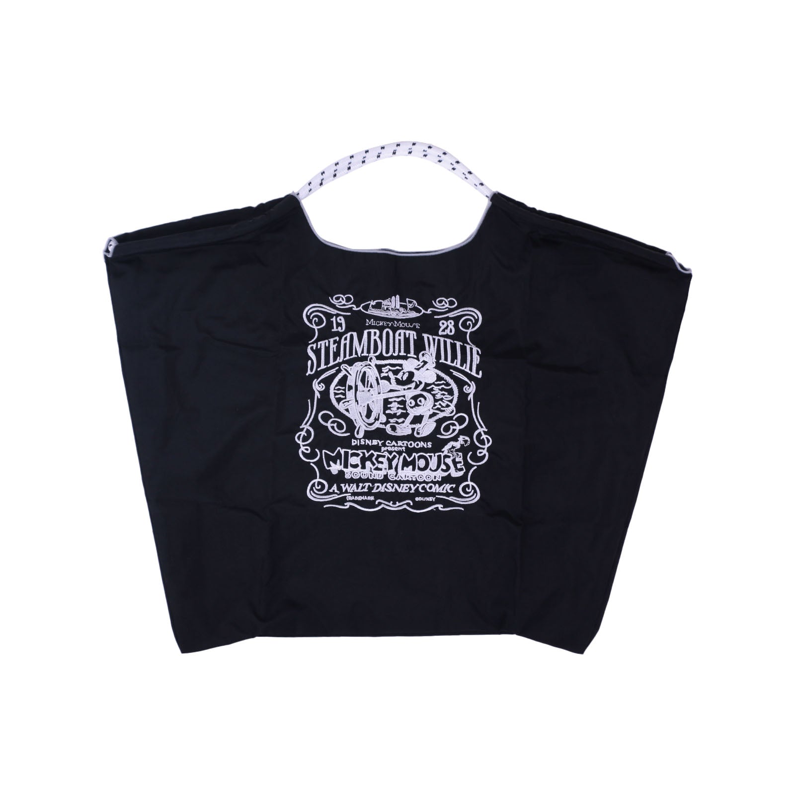 Tote Bag Pliable Ball & Chain | Sac Réutilisable Brodé | Polyester Épais | Poche Intérieure | 60×40 cm - Librairie Oxford City