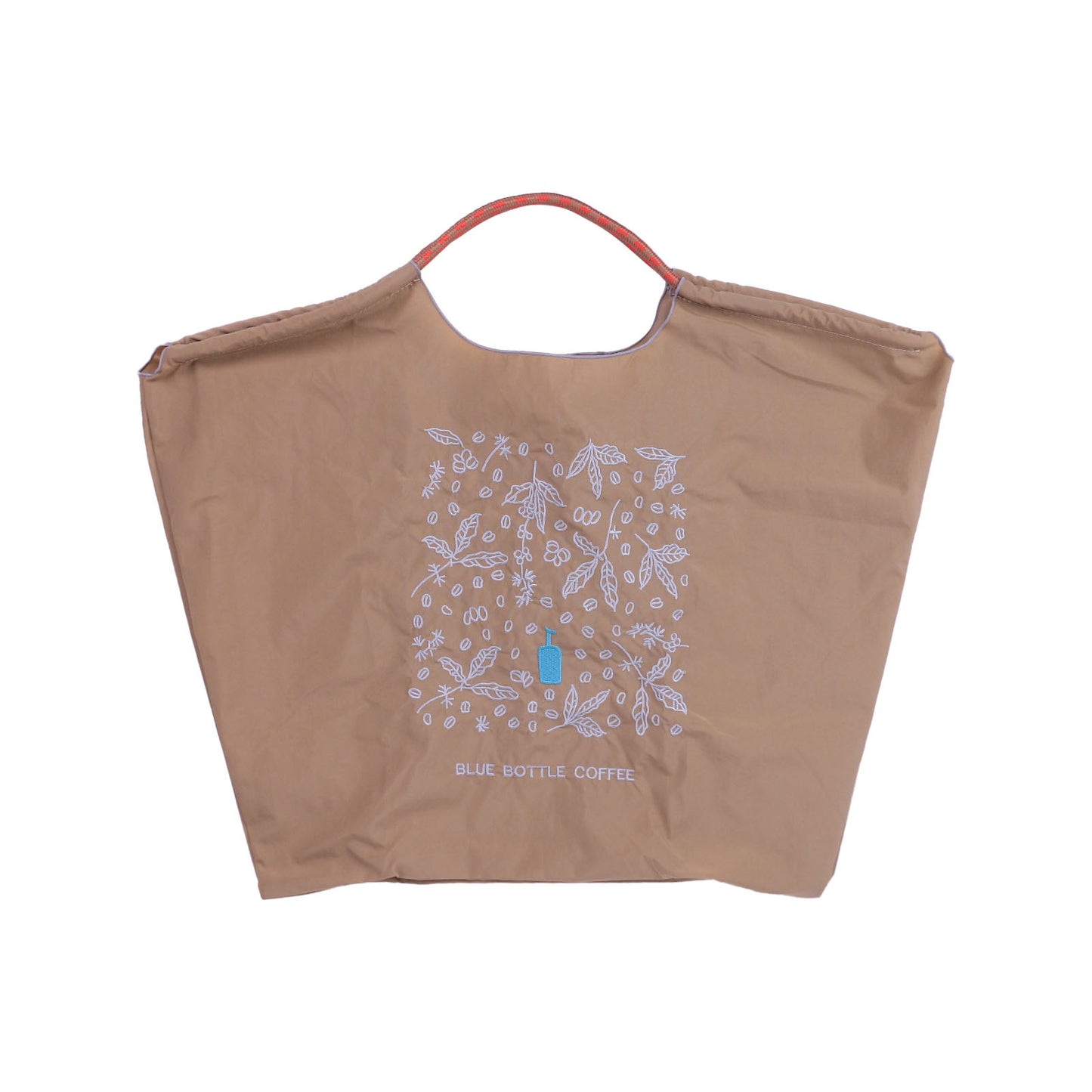 Tote Bag Pliable Ball & Chain | Sac Réutilisable Brodé | Polyester Épais | Poche Intérieure | 60×40 cm - Librairie Oxford City