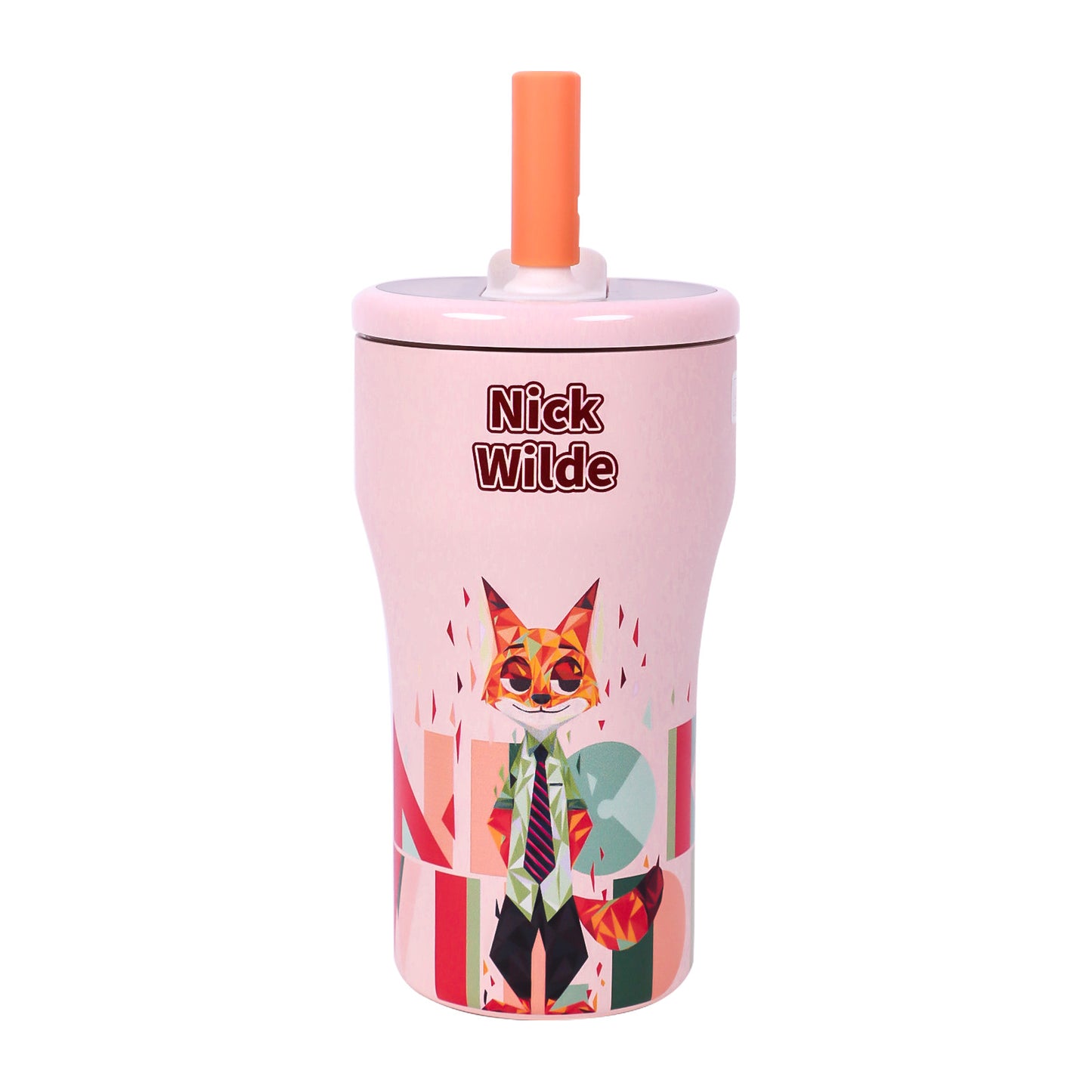 Gobelet Isotherme Enfant avec Paille 630ml - Animaux