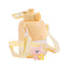 Gourde Enfant Robot avec Charm 16cm - Paille & Bandoulière