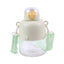 Gourde Enfant Robot avec Charm 16cm - Paille & Bandoulière