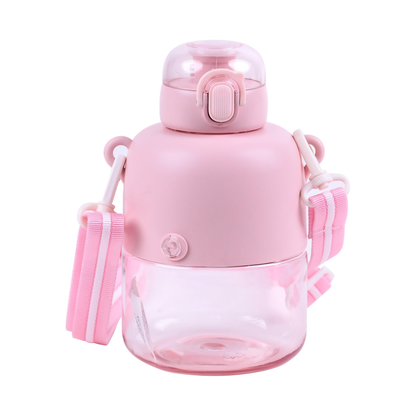 Gourde Enfant Robot avec Charm 16cm - Paille & Bandoulière