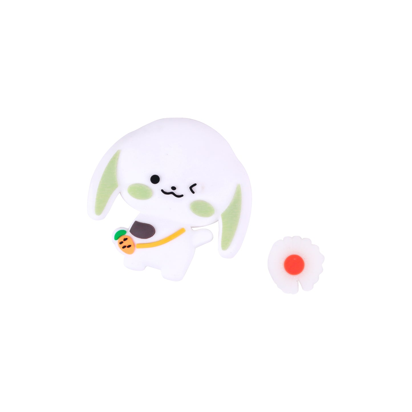 Gourde Enfant Robot avec Charm 16cm - Paille & Bandoulière