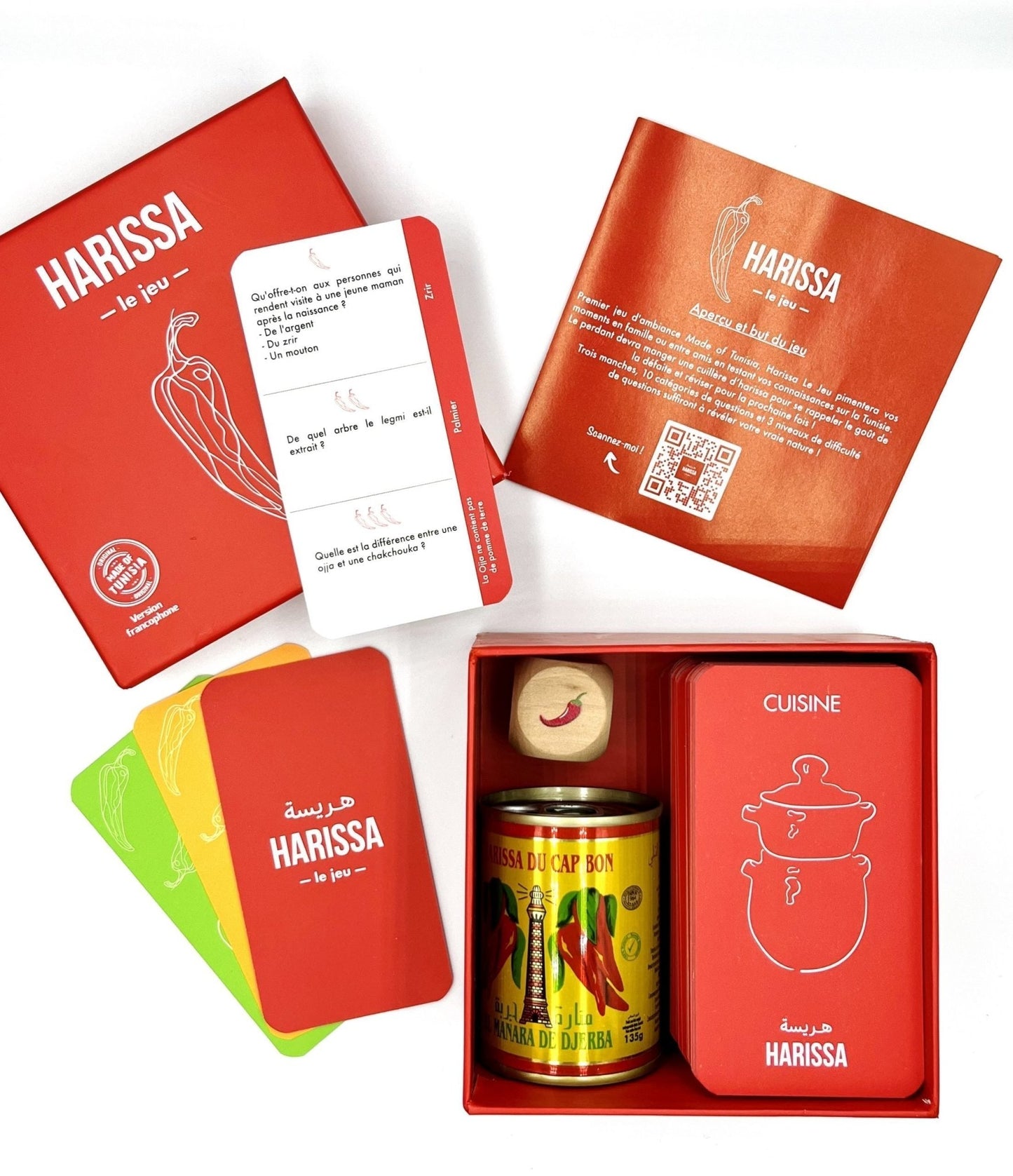 Harissa le jeu - Version Francaise - Librairie Oxford City