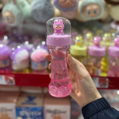 🧃 Bouteille Slime Kawaii 🐰✨ – Jouet sensoriel coloré avec figurine animale - Librairie Oxford City