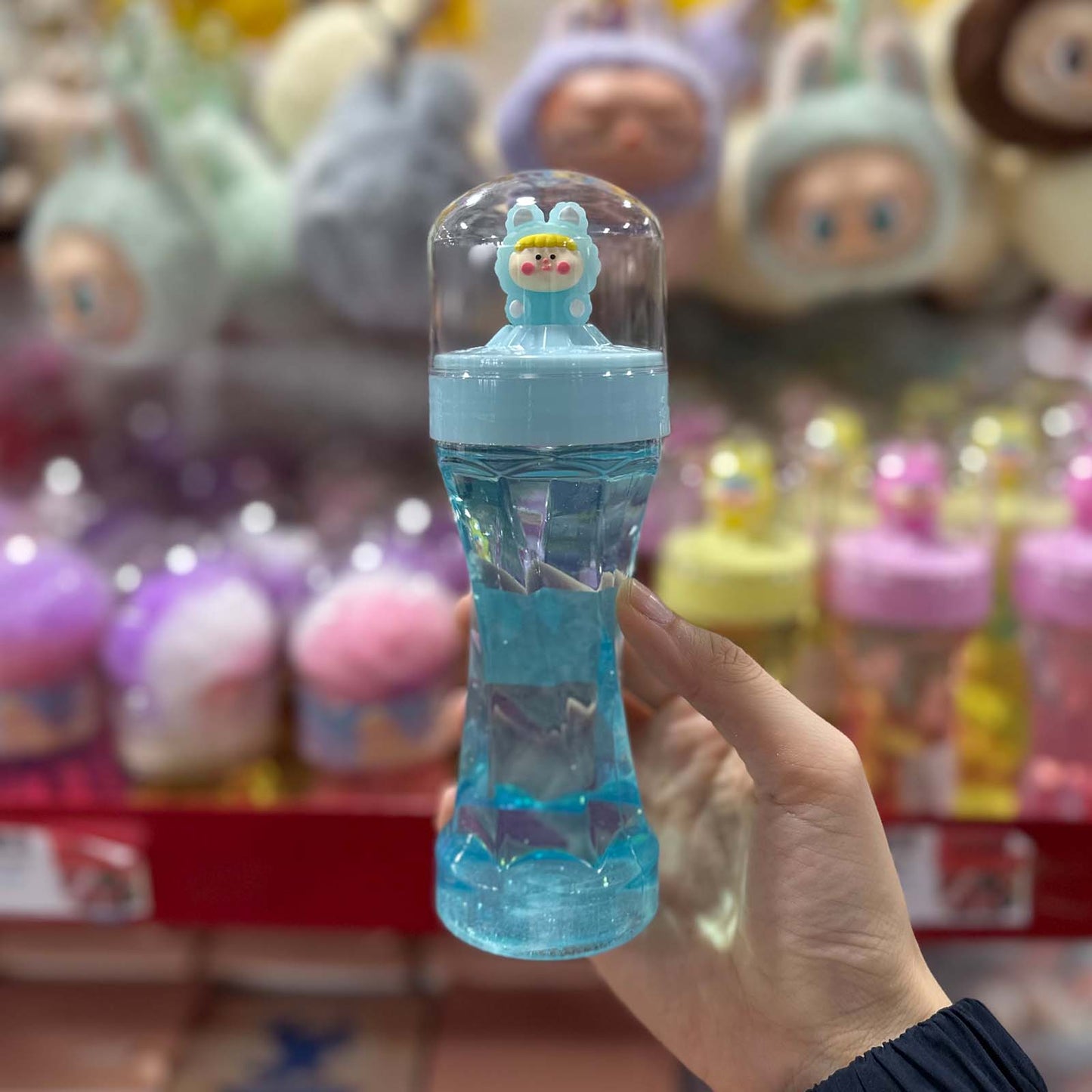 🧃 Bouteille Slime Kawaii 🐰✨ – Jouet sensoriel coloré avec figurine animale - Librairie Oxford City