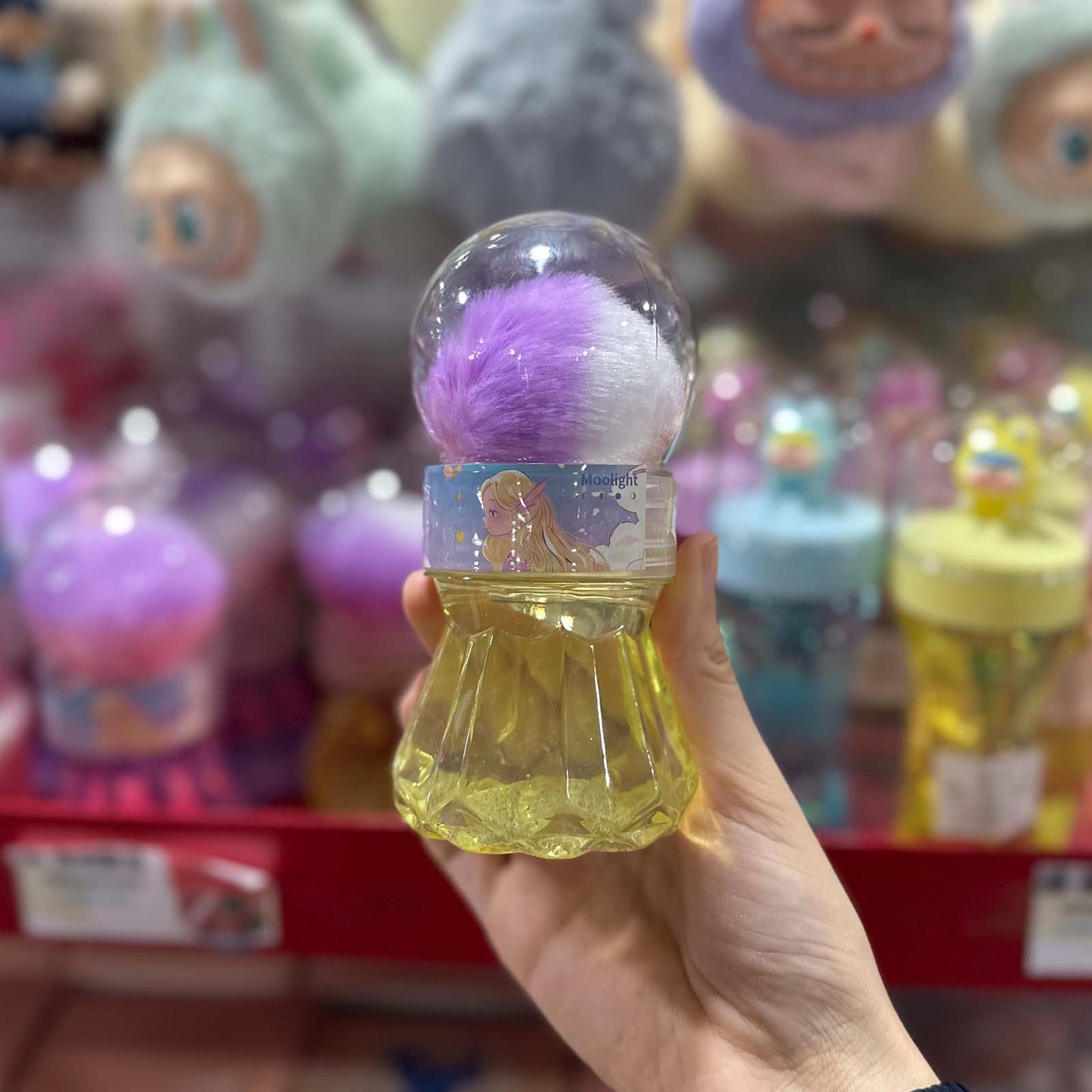 🧜‍♀️ Bouteille Slime Sirène ✨ – Pâte sensorielle avec pompon magique - Librairie Oxford City