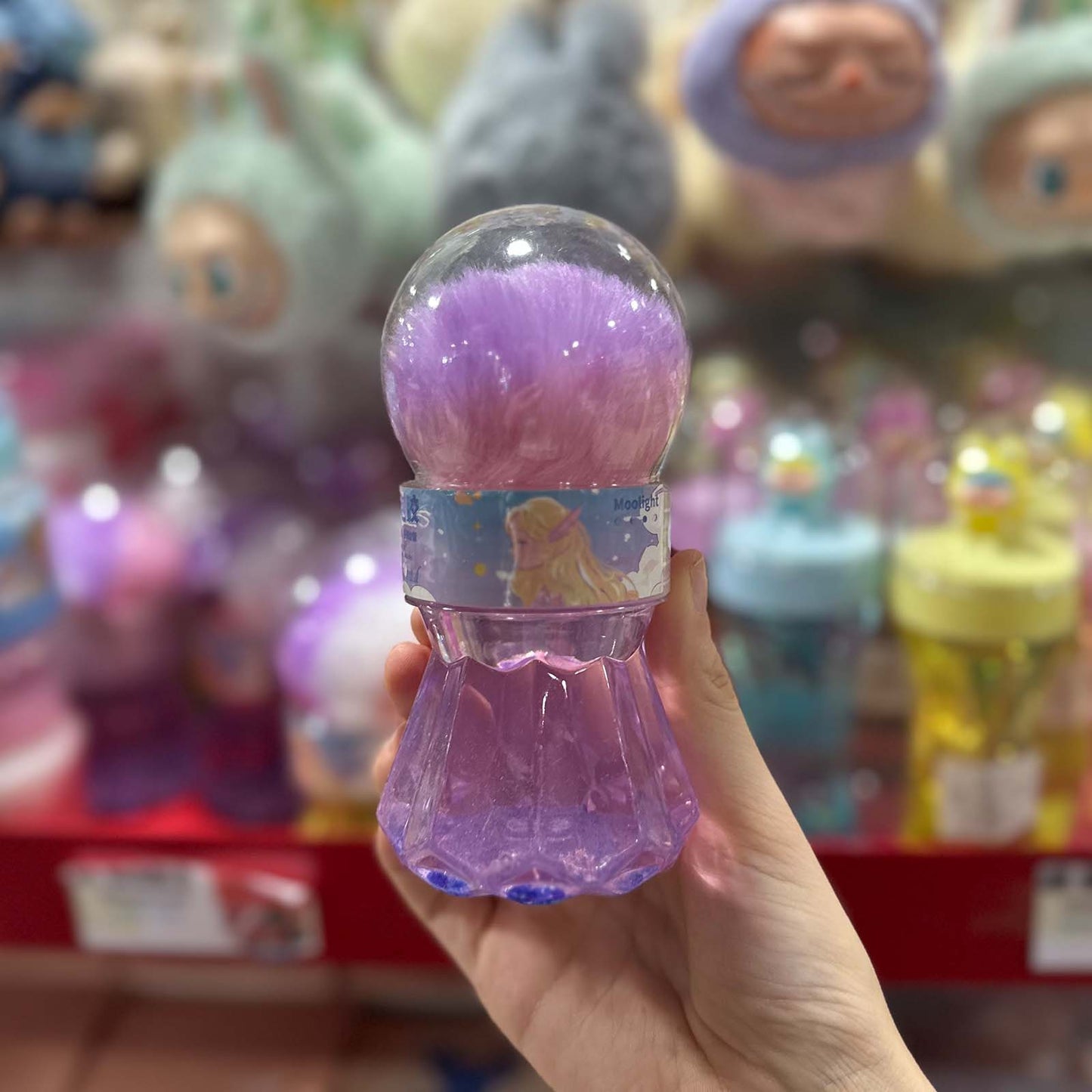 🧜‍♀️ Bouteille Slime Sirène ✨ – Pâte sensorielle avec pompon magique - Librairie Oxford City