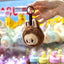 🐰✨ Porte - Clés Peluche “Bunny Monster” – Kawaii & Doux - Librairie Oxford City