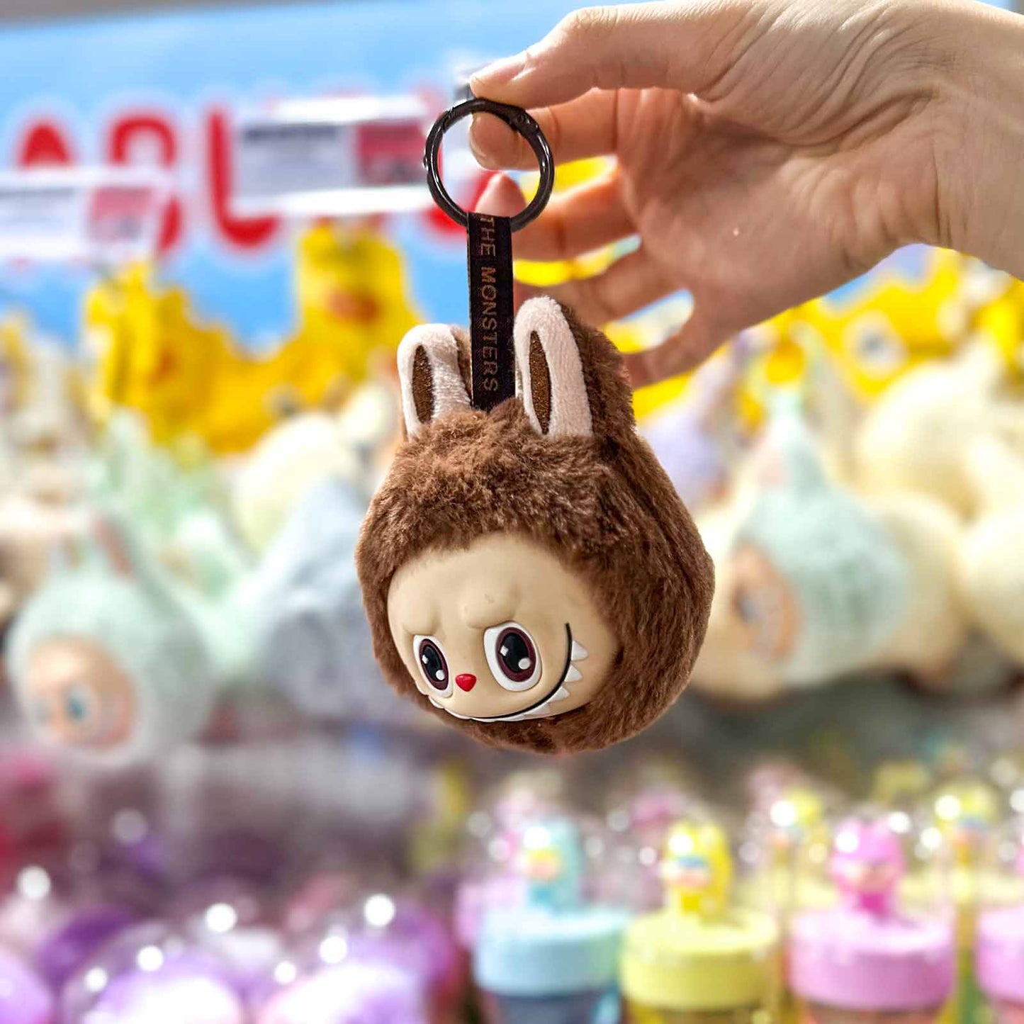 🐰✨ Porte - Clés Peluche “Bunny Monster” – Kawaii & Doux - Librairie Oxford City