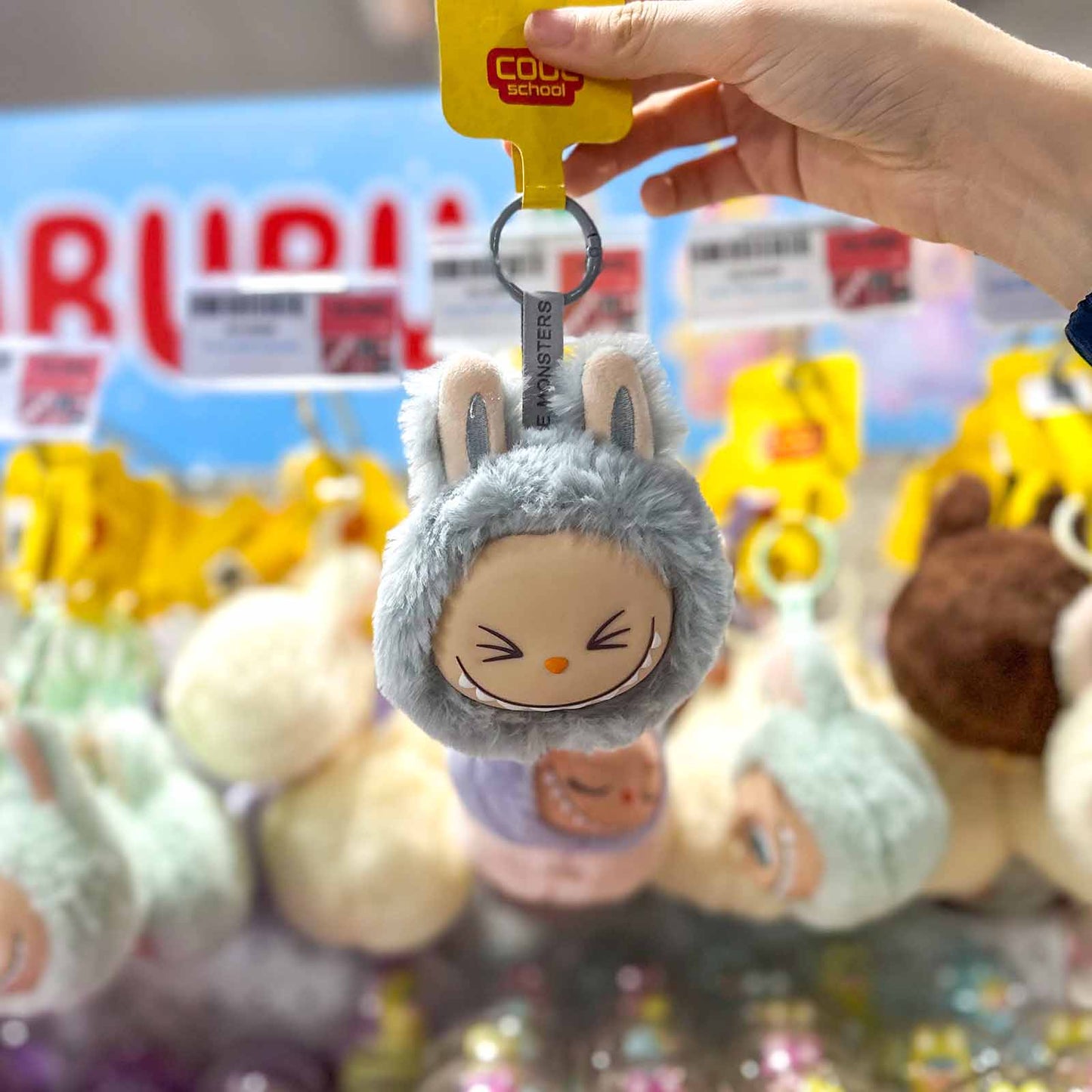 🐰✨ Porte - Clés Peluche “Bunny Monster” – Kawaii & Doux - Librairie Oxford City