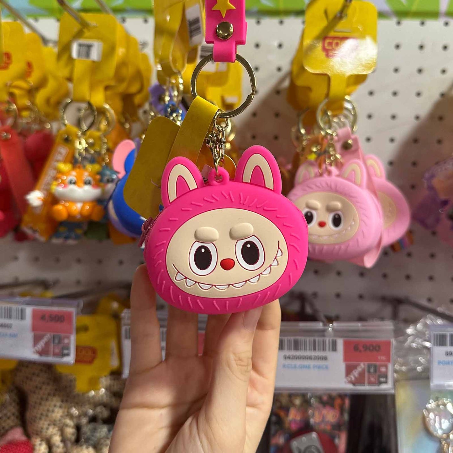 🐰💜 Porte - Monnaie Monster Bunny – Mini Pochette Kawaii & Fun 💖 - Librairie Oxford City