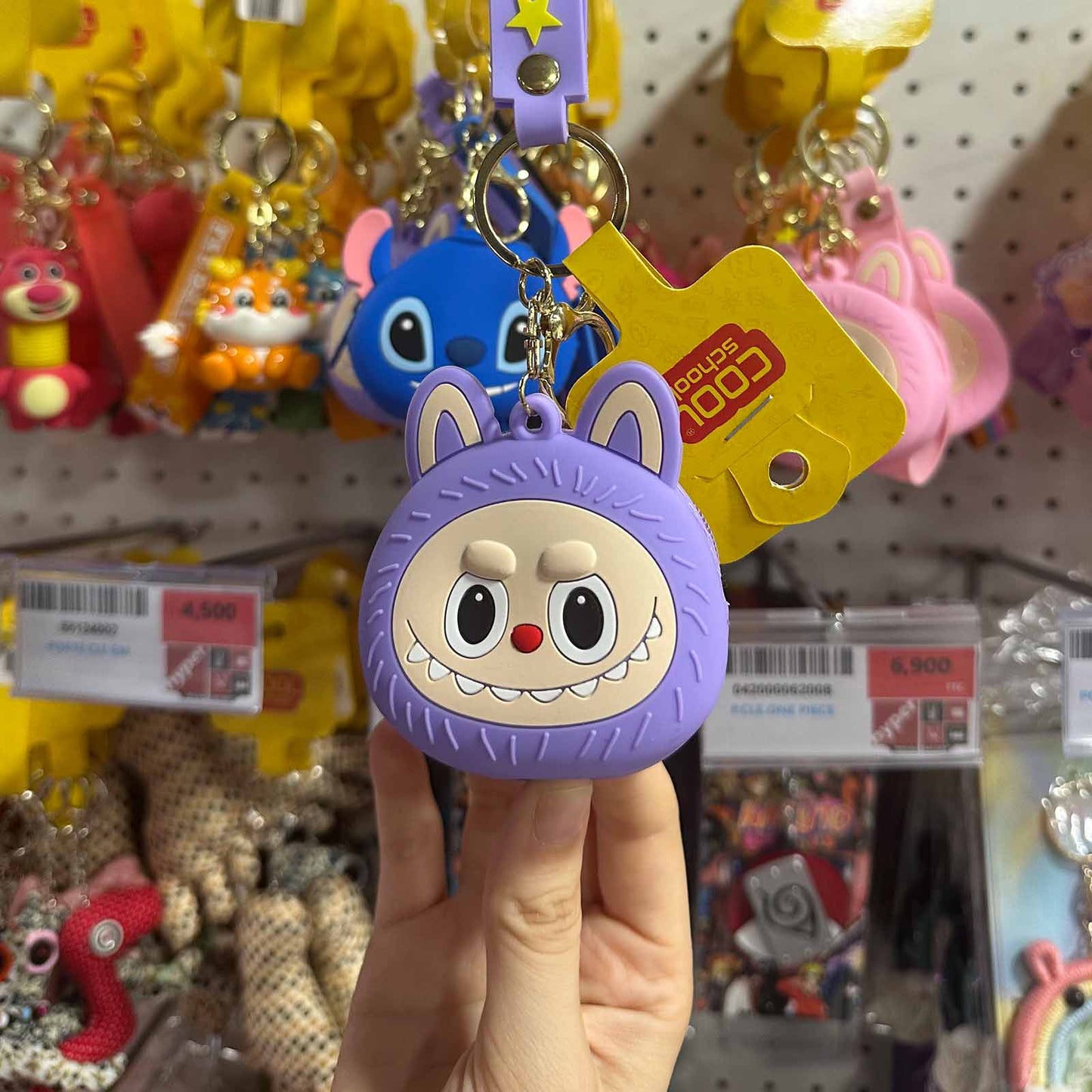 🐰💜 Porte - Monnaie Monster Bunny – Mini Pochette Kawaii & Fun 💖 - Librairie Oxford City