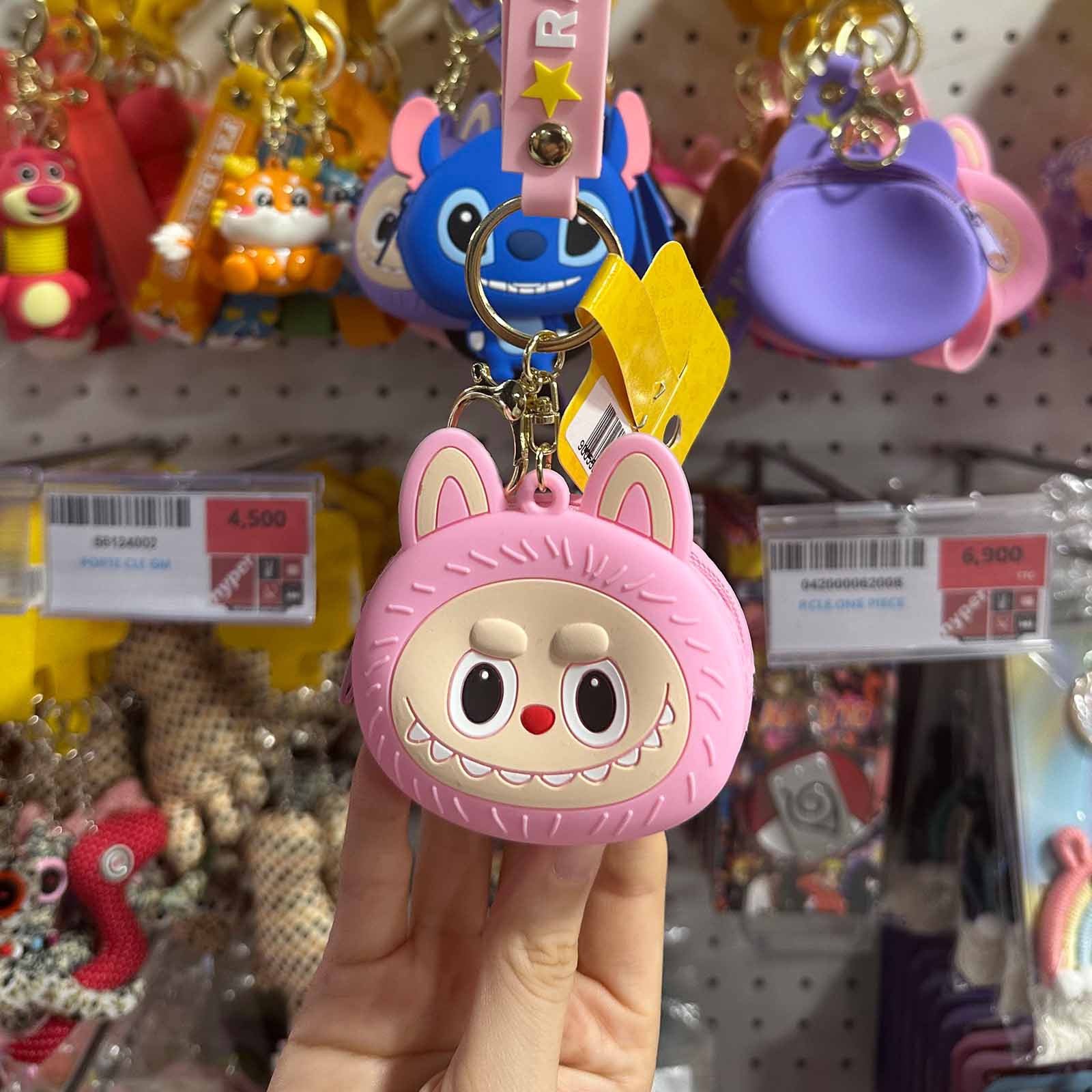 🐰💜 Porte - Monnaie Monster Bunny – Mini Pochette Kawaii & Fun 💖 - Librairie Oxford City