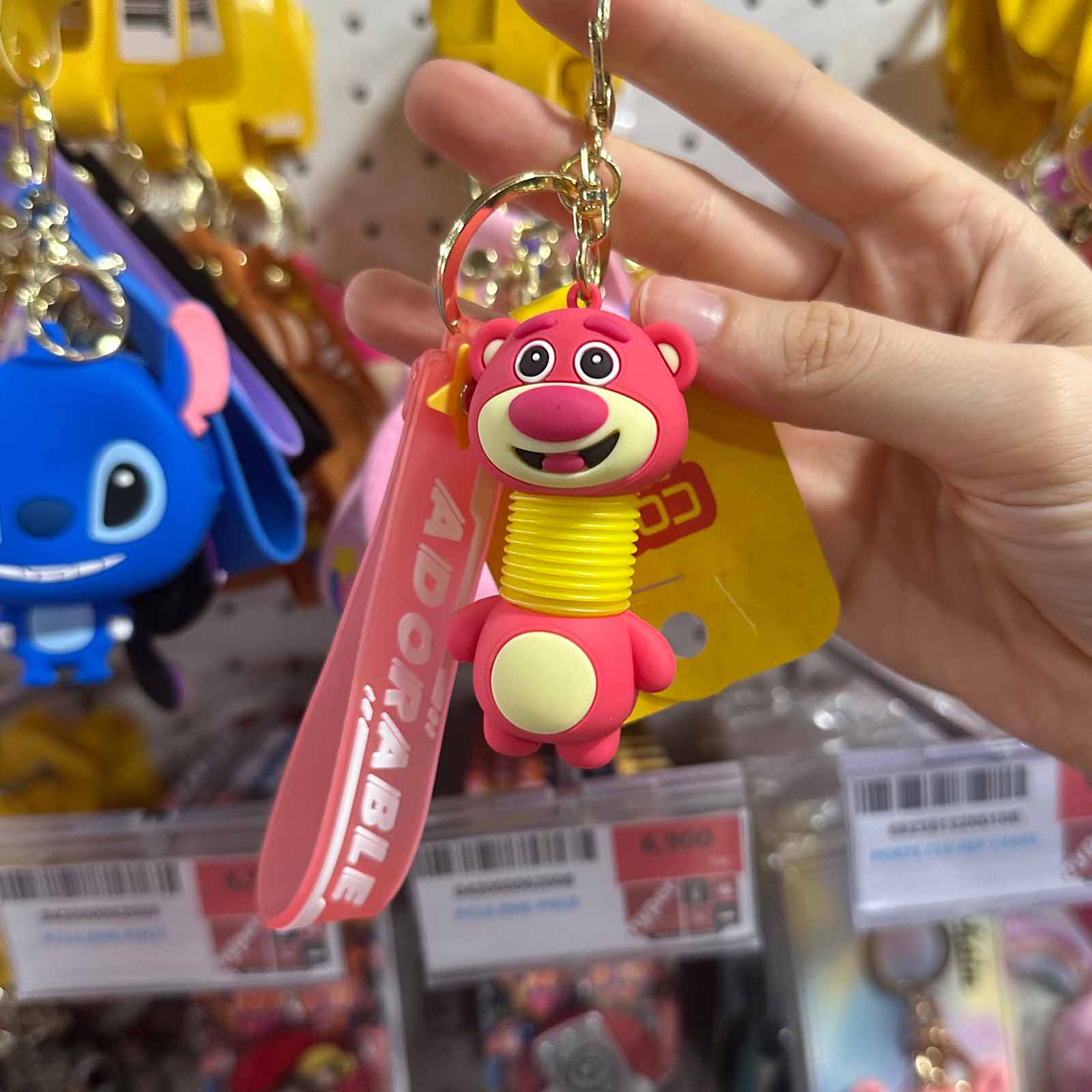 Porte - clés élastique “Adorable” – Ours & Panda Pop - Up - Librairie Oxford City