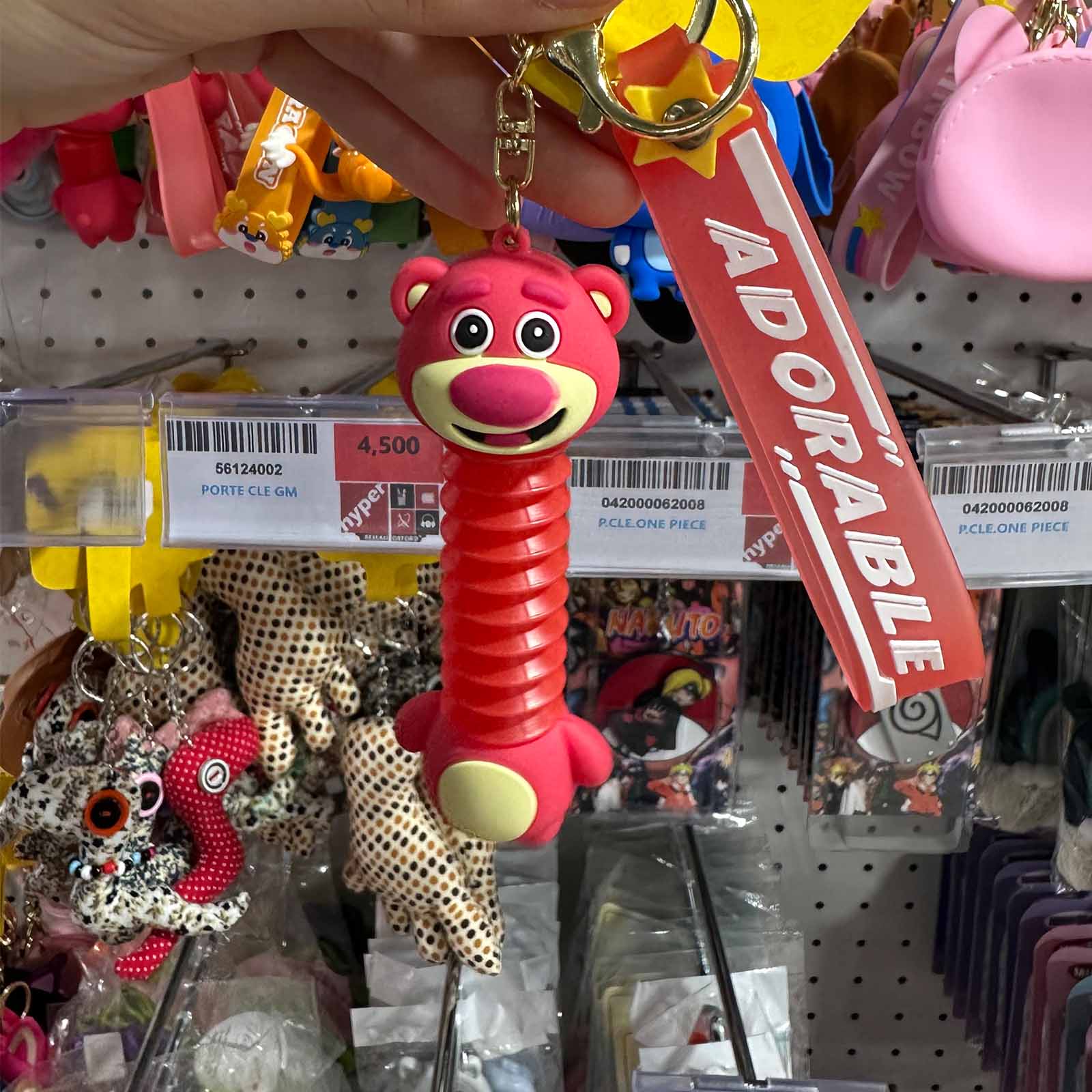 Porte - clés élastique “Adorable” – Ours & Panda Pop - Up - Librairie Oxford City