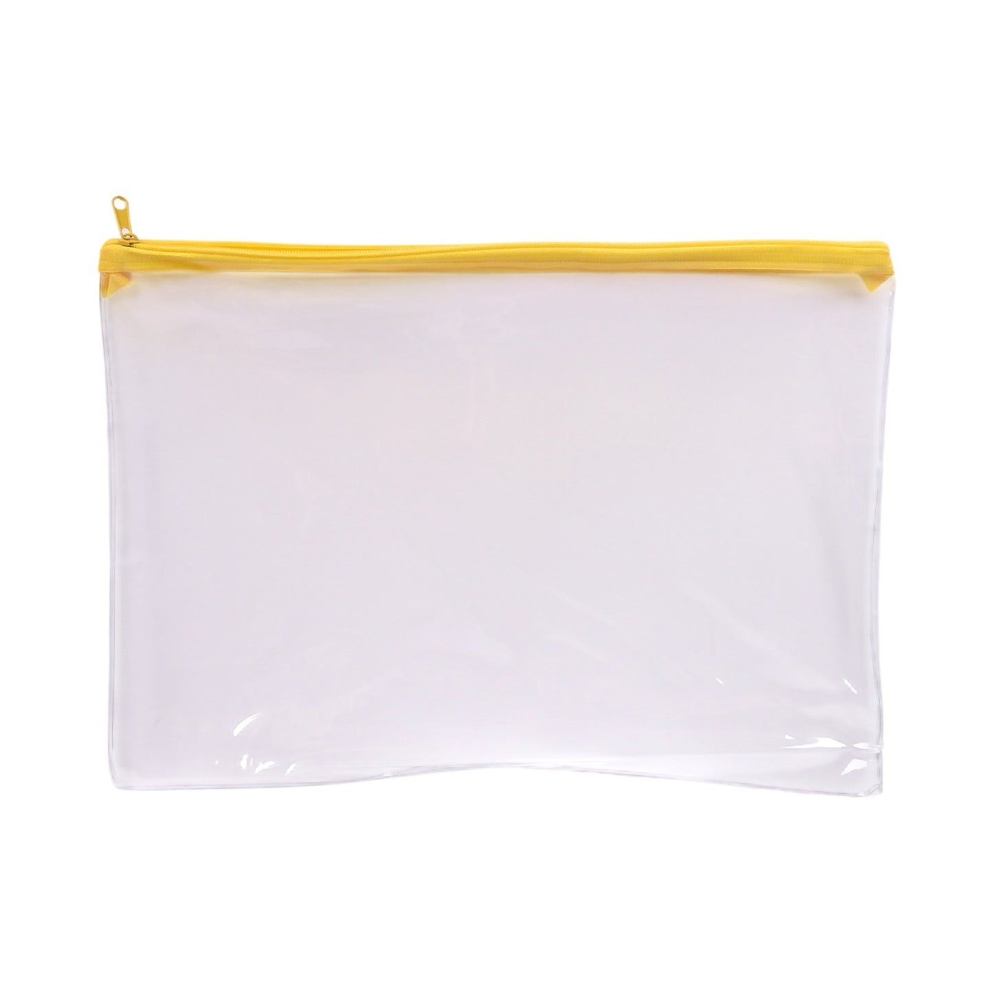 Pochette Zip Transparente A4 — 4 Coloris - Librairie Oxford City