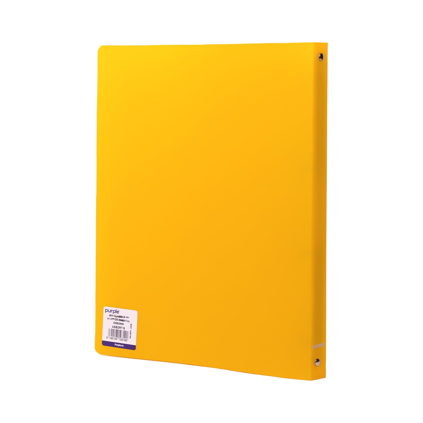 Classeur 4 Anneaux PP Mat A4 20mm — Purple Essential - Librairie Oxford City